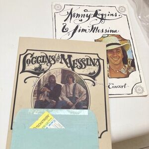 Once in a lifetime signed program by Loggins & Messina and lots more memorabilia
